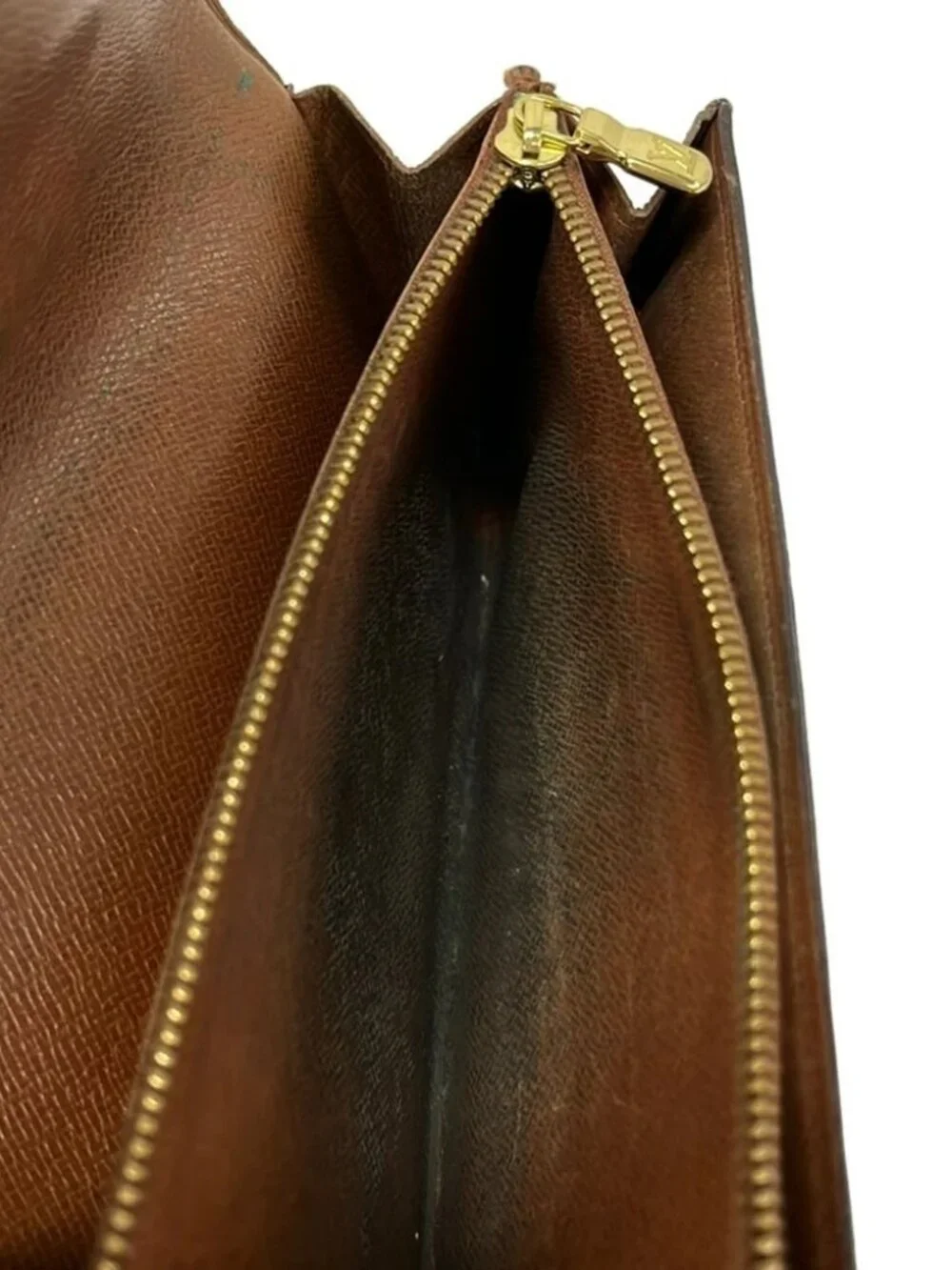 LOUIS VUITTON Pochette Porte Monnaie Credit M61725 Monogram 882AN Long Wallet